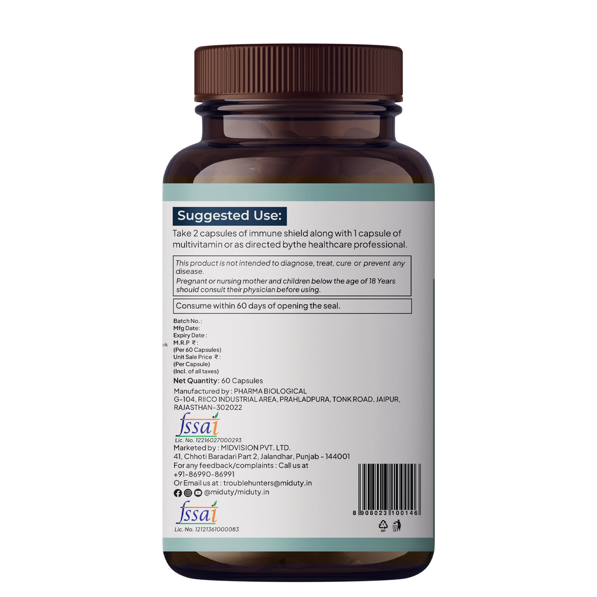 Miduty Immune Shield | Quercetin 95%