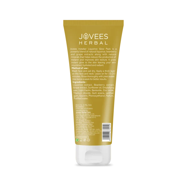 JOVEES HERBAL Jovees Insta Fair Glow Pack-120 g