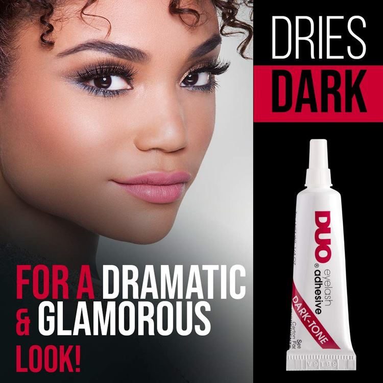 Duo Strip EyeLash Adhesive pk for Strip Lashes Dark Tone