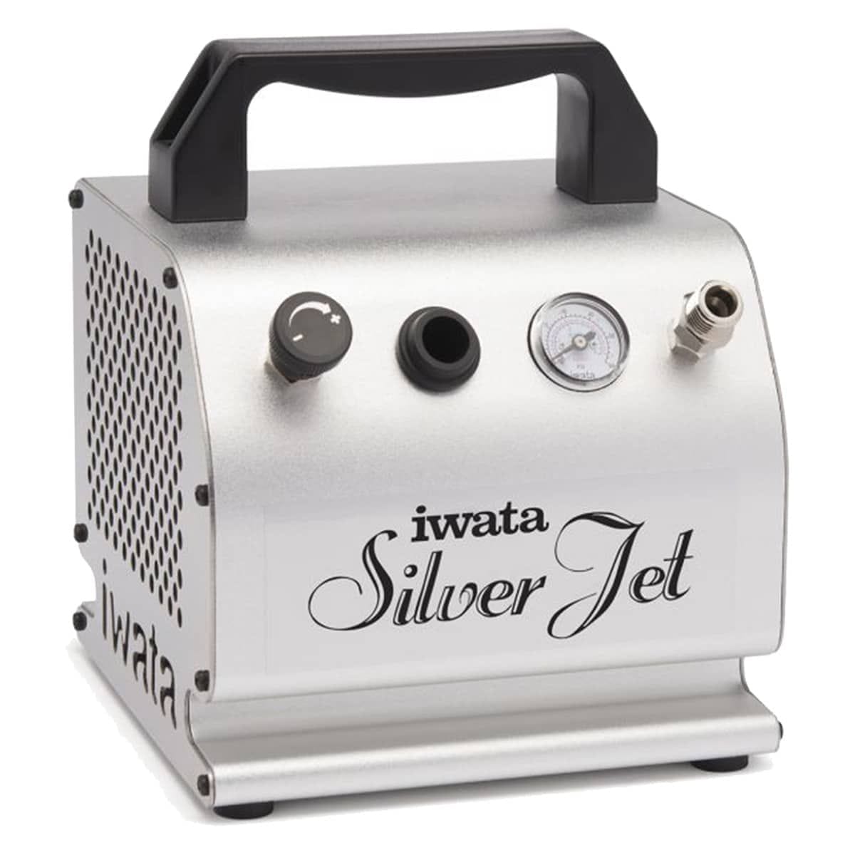Iwata - Silver Jet Light - Duty Low Pressure Airbrush Compressor For Small Projects - BEAUTY BRATS