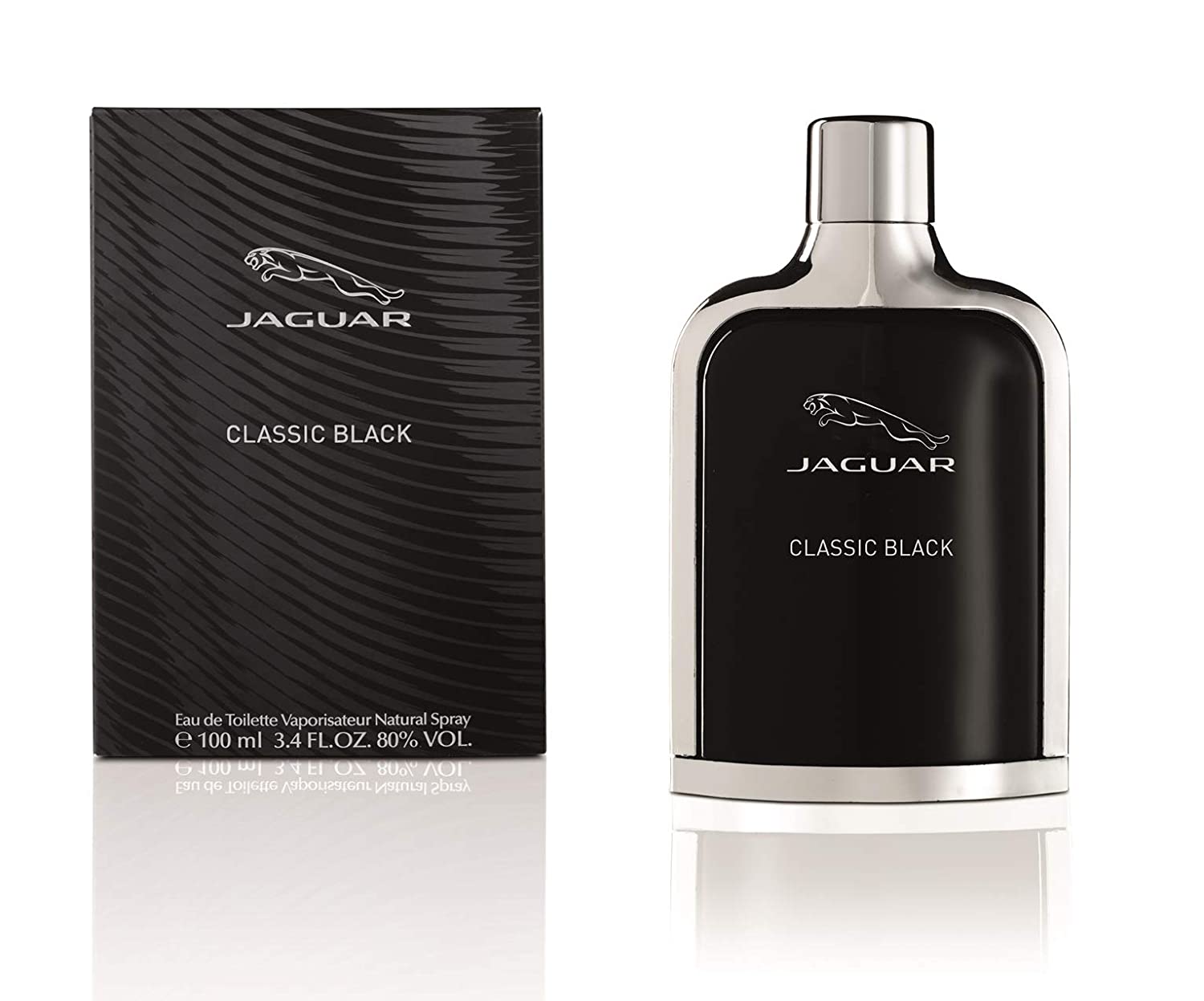 Jaguar - Classic Black Eau De Toilette (100mL) - BEAUTY BRATS