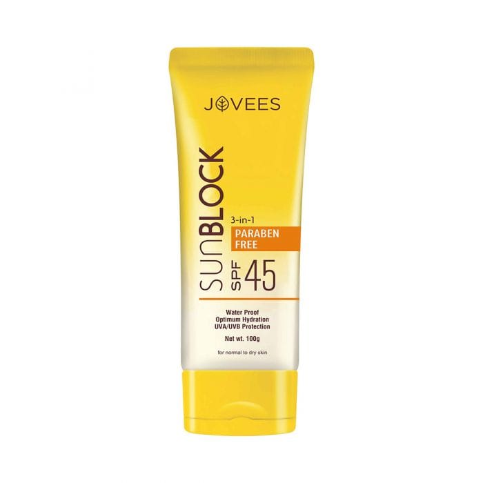 Jovees - ANJEER & CARROT SUN BLOCK SPF-45 (100g)