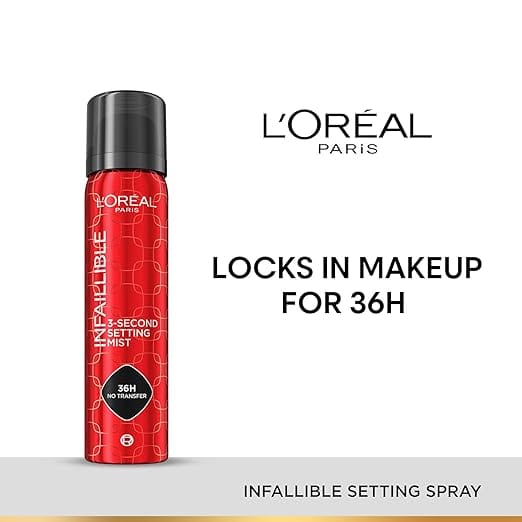 Loreal Paris - Infaillible 3 - Second Setting Mist 36H Non Transfer