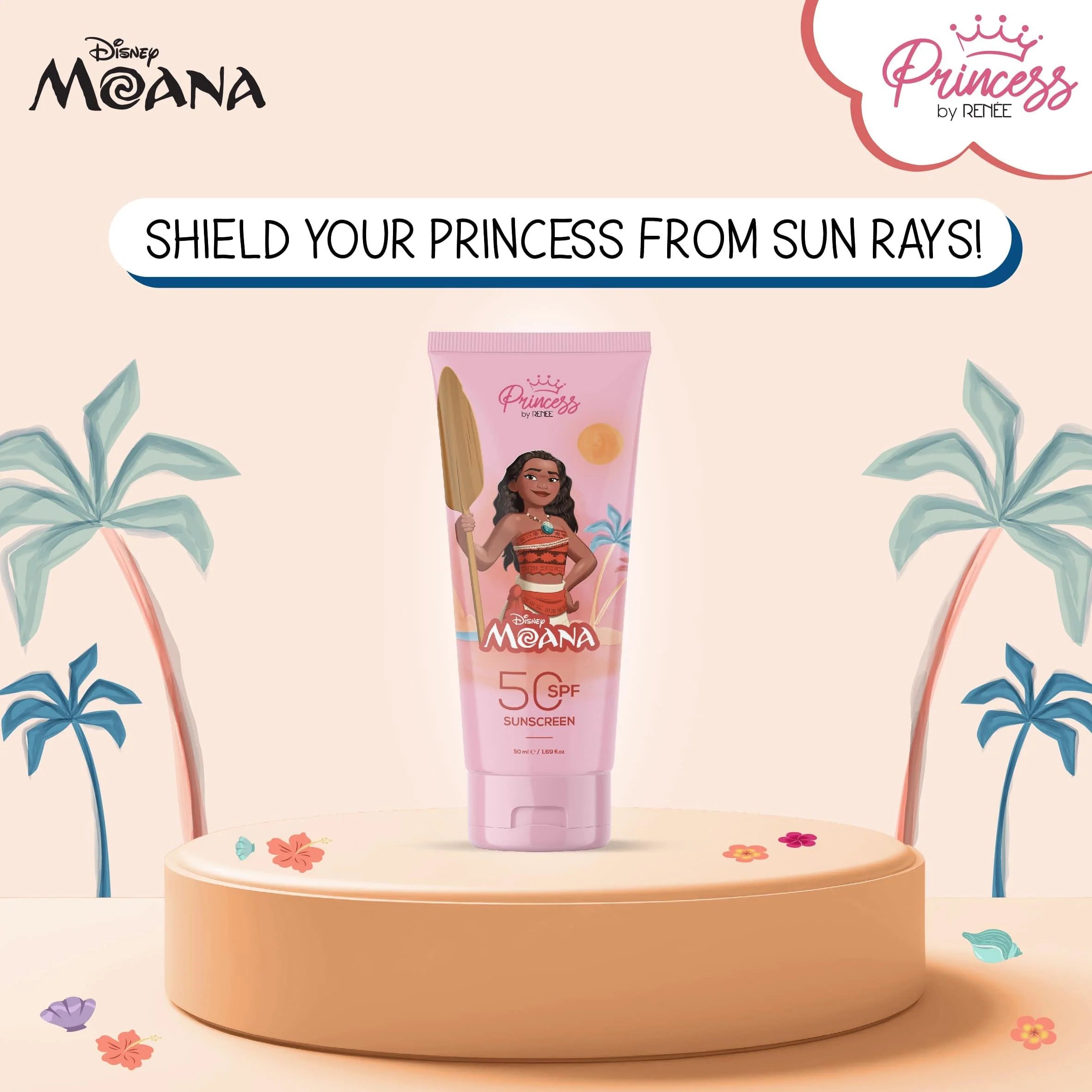 Renee - Princess Moana 50 Spf Sunscreen (50ML)