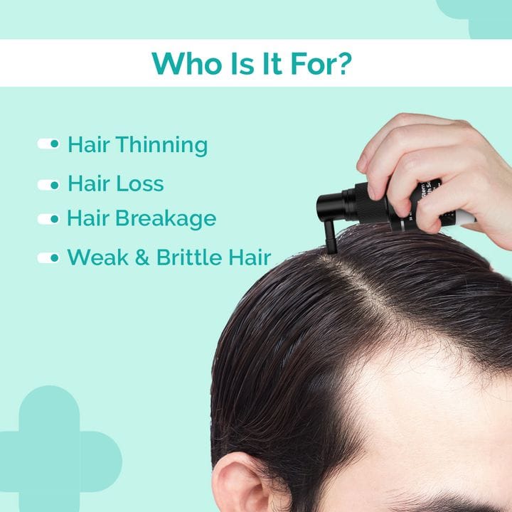 The Derma - Peptide - Stem Cell Hair Growth Serum Boosts Hair Growth (30ML)