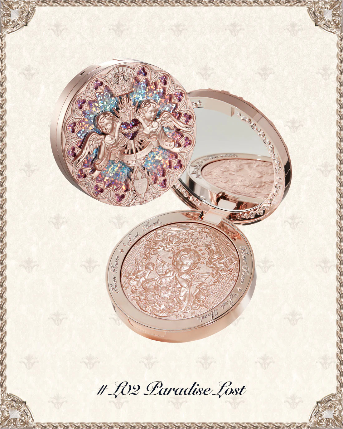 Flower Knows - Little Angel Embossed Highlighter (L02 Paradise Lost)