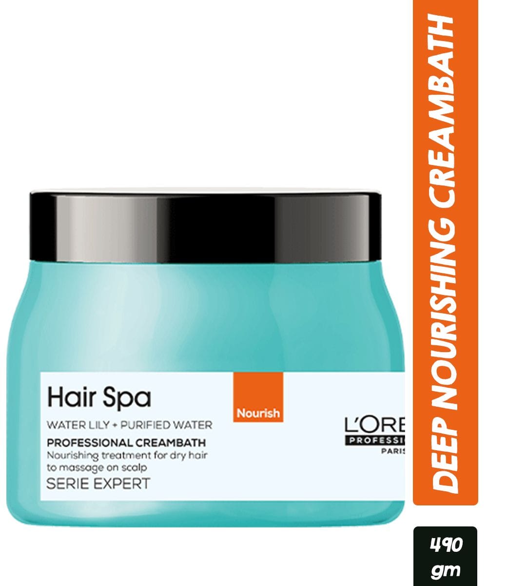 Loreal Professionnel - Nourish Water Lily + Purified Water Professional Cream Bath Serie Expert (490g)
