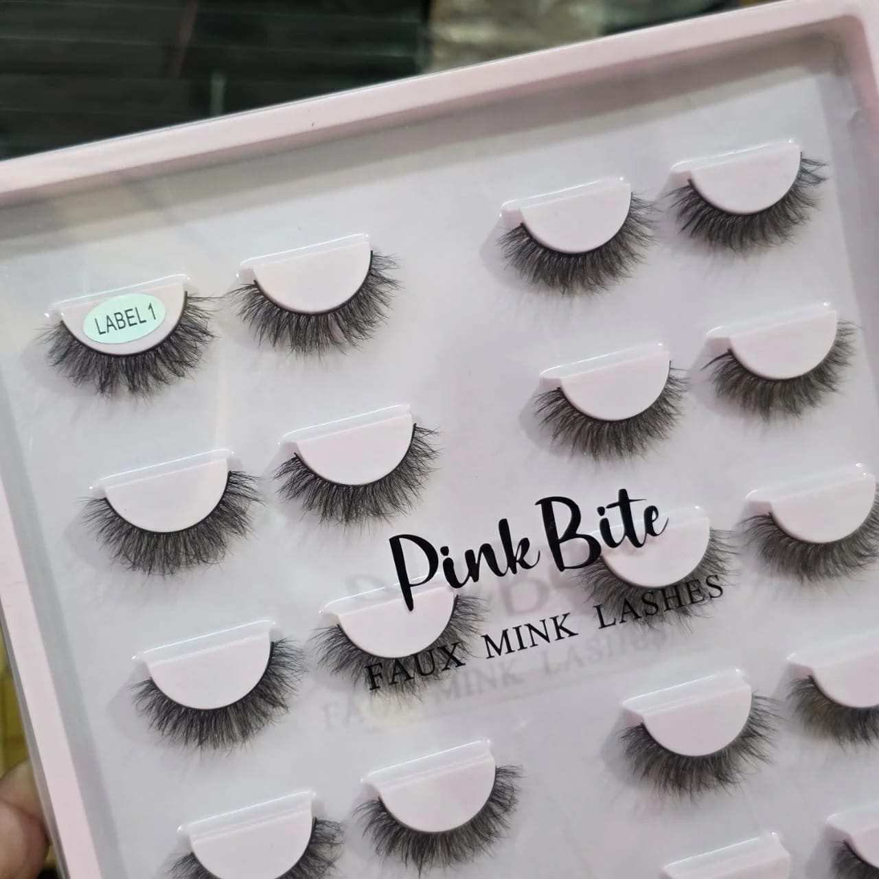 Pink Bite - Faux Mink Lashes