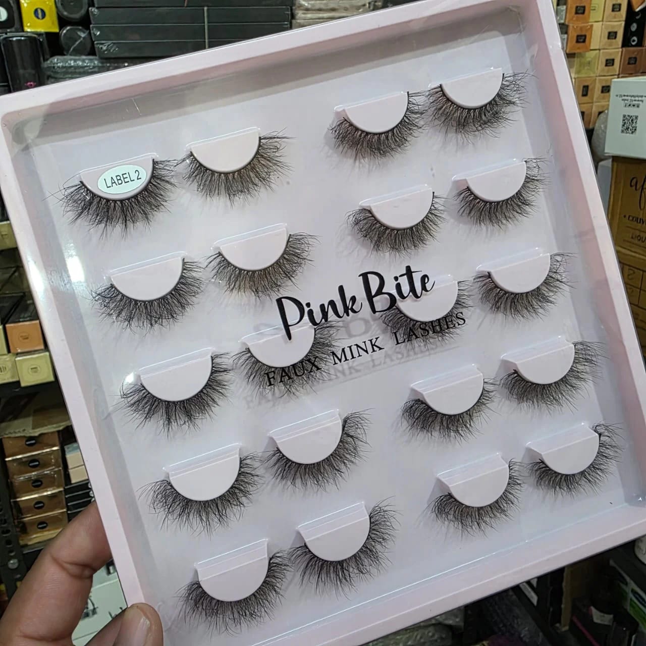 Pink Bite - Faux Mink Lashes