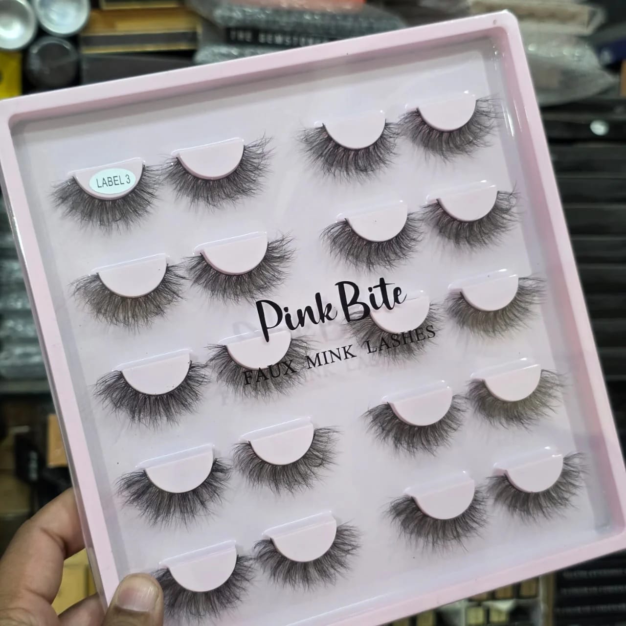 Pink Bite - Faux Mink Lashes