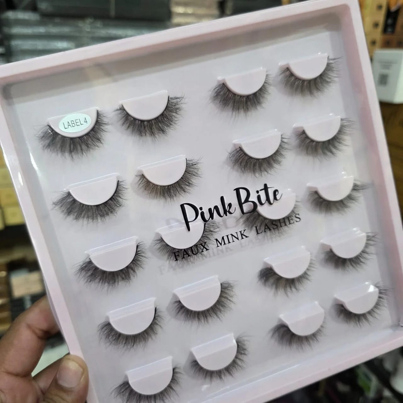 Pink Bite - Faux Mink Lashes