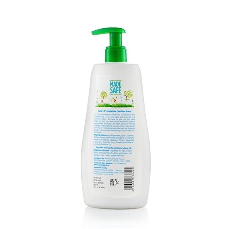 Mamaearth - Gentle Cleansing Shampoo for Babies 0-5 Years (400mL)
