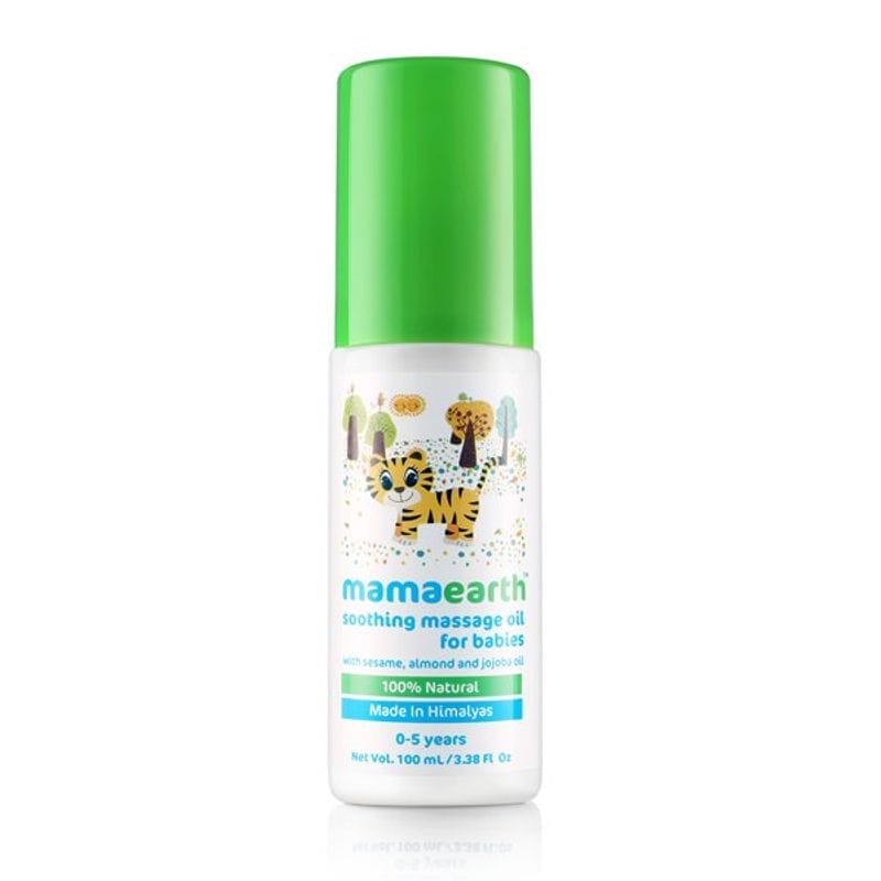 Mamaearth Soothing Massage Oil for Babies 0-5 Years (100mL)