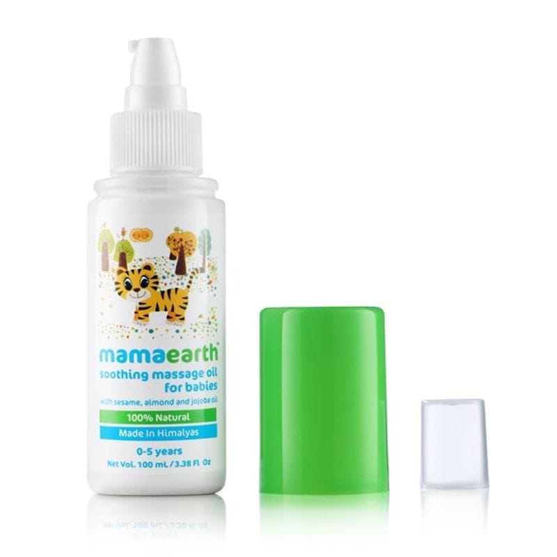 Mamaearth Soothing Massage Oil for Babies 0-5 Years (100mL)