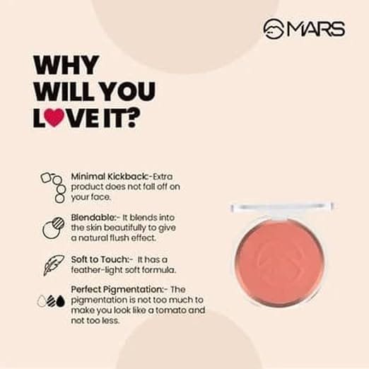 Mars - Flush Of Love Face Blusher - BEAUTY BRATS