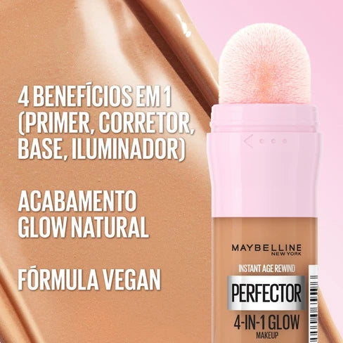 MaybellineNew York Instant Anti Age Rewind Perfector, 4-In-1 Glow (International series)