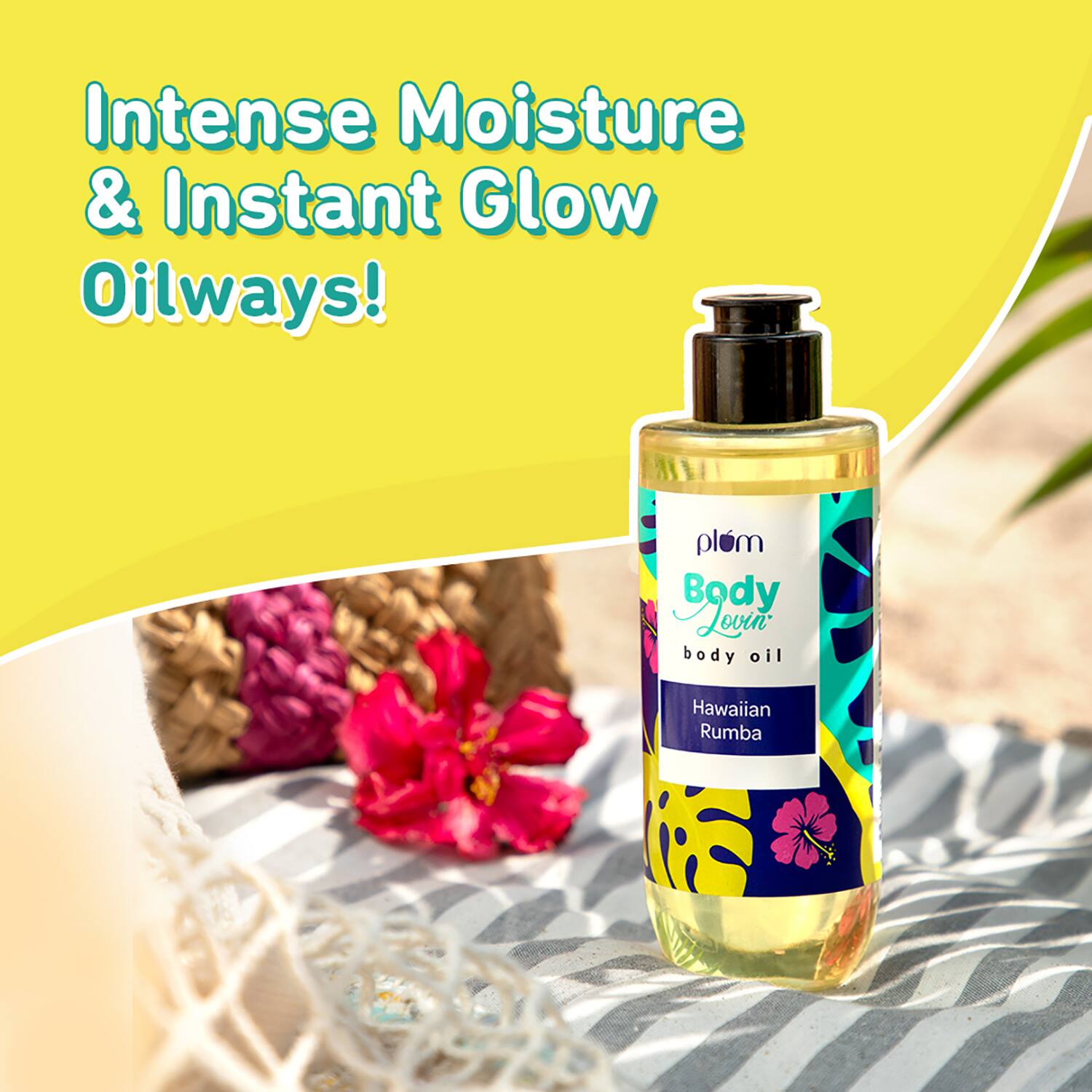 Plum - BodyLovin' Hawaiian Rumba Body Oil | Intense Moisture | Instant Glow | Non-Greasy (200ml)