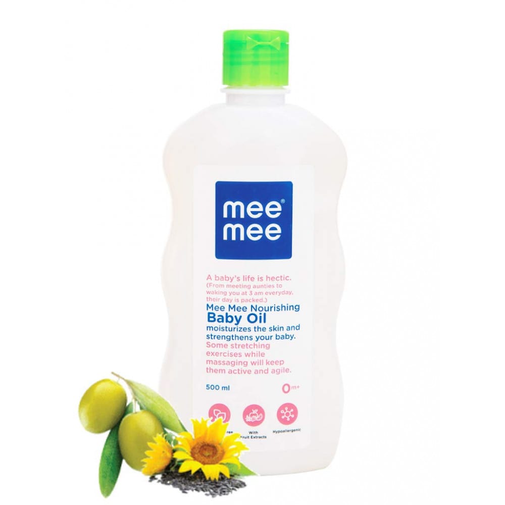Mee Mee - NOURISHING BABY OIL WITH FRUIT EXTRACTS (500mL)