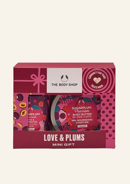 The Body Shop Mini Treats Plum Gift Set