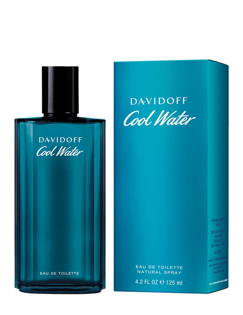 Davidoff Cool Water Perfume Eau De Toilette Natural Spray 125ml