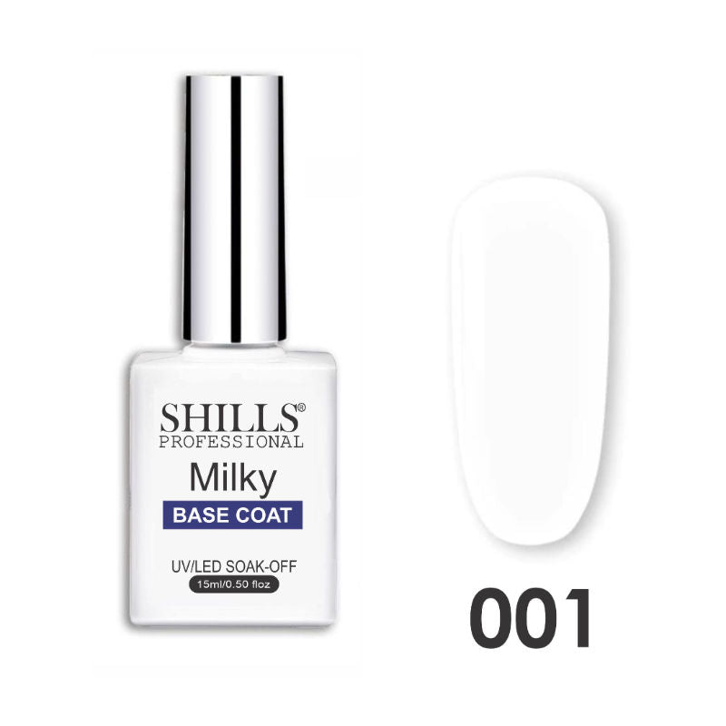Shills Professional Milky Base Coat (15ml) 01