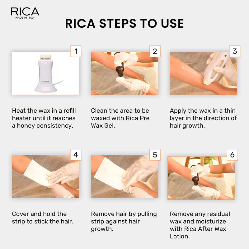 Rica White Chocolate Liposoluable Wax Stick