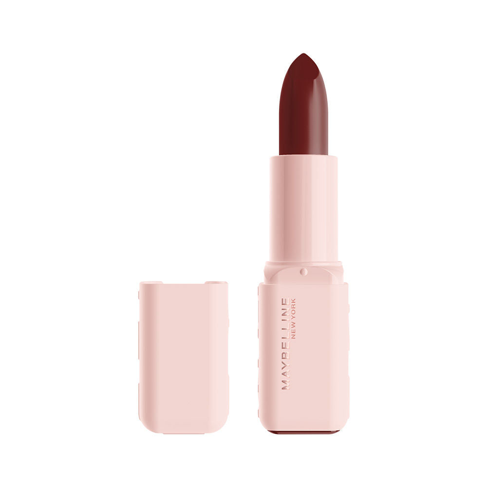 Maybelline Serum Matte Lipstick - 8Hr hydration, One-Swipe Bold Color 4.2g 001 Crop Top