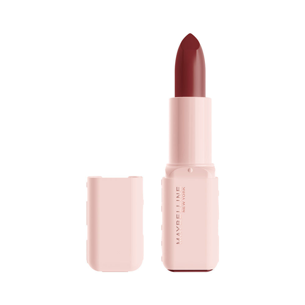 Maybelline Serum Matte Lipstick - 8Hr hydration, One-Swipe Bold Color 4.2g 001 Crop Top
