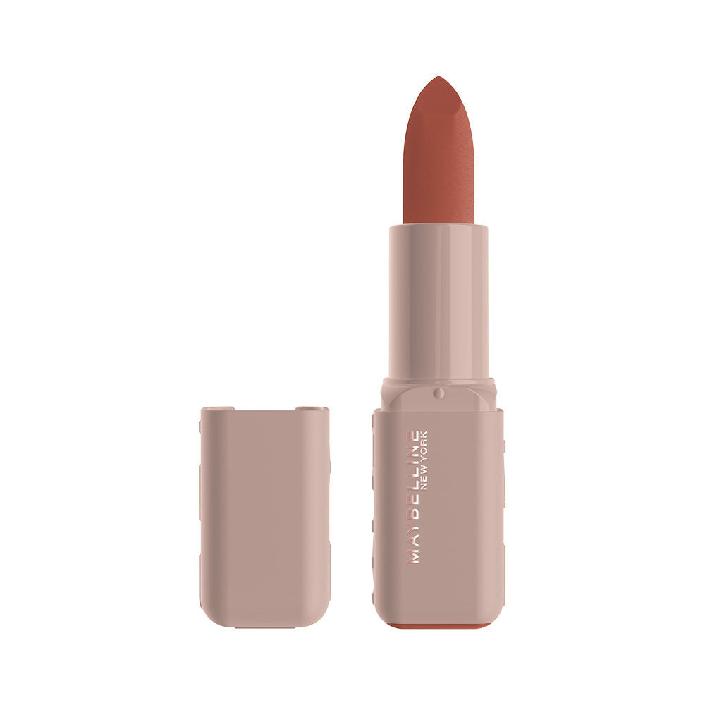 Maybelline Serum Matte Lipstick - 8Hr hydration, One-Swipe Bold Color 4.2g 001 Crop Top