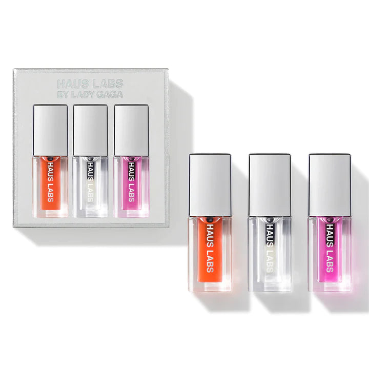 Haus Labs By Lady Gaga - LIP MINI PHD HYBRID LIP OIL TRIO