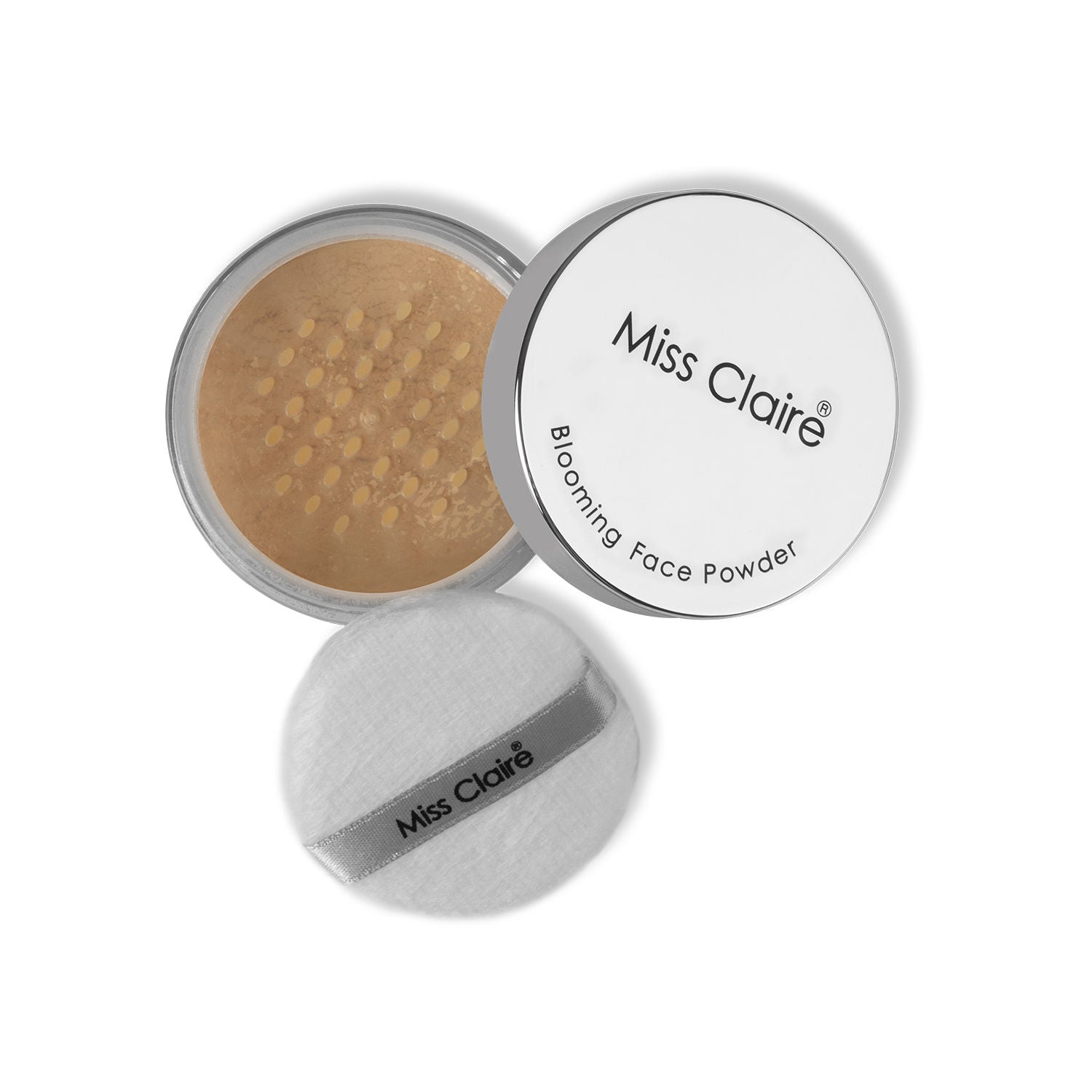 Miss Claire Blooming Face Powder Pearl 04 White 7 g