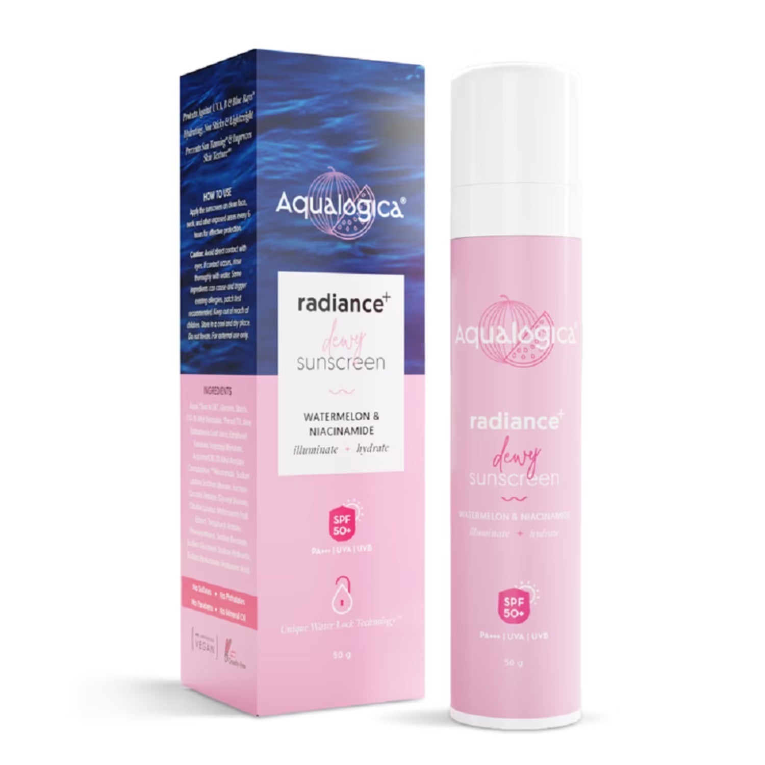 Aqualogica - Radiance+ Dewy Sunscreen (50g)