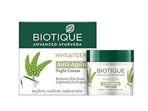 Biotique - Wheatgram Anti Ageing Night Cream