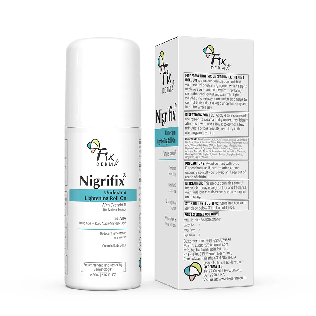 Fixderma - Nigrifix Underarm Lightening Roll On