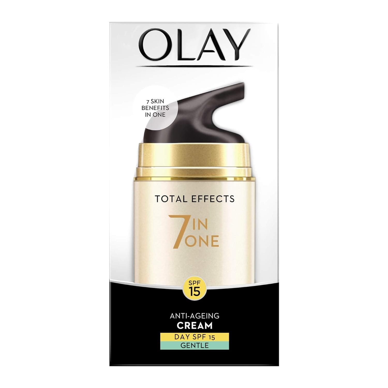 Olay - Day Cream Spf 15 Total Effects 7 in 1 Gentle (50g) - BEAUTY BRATS