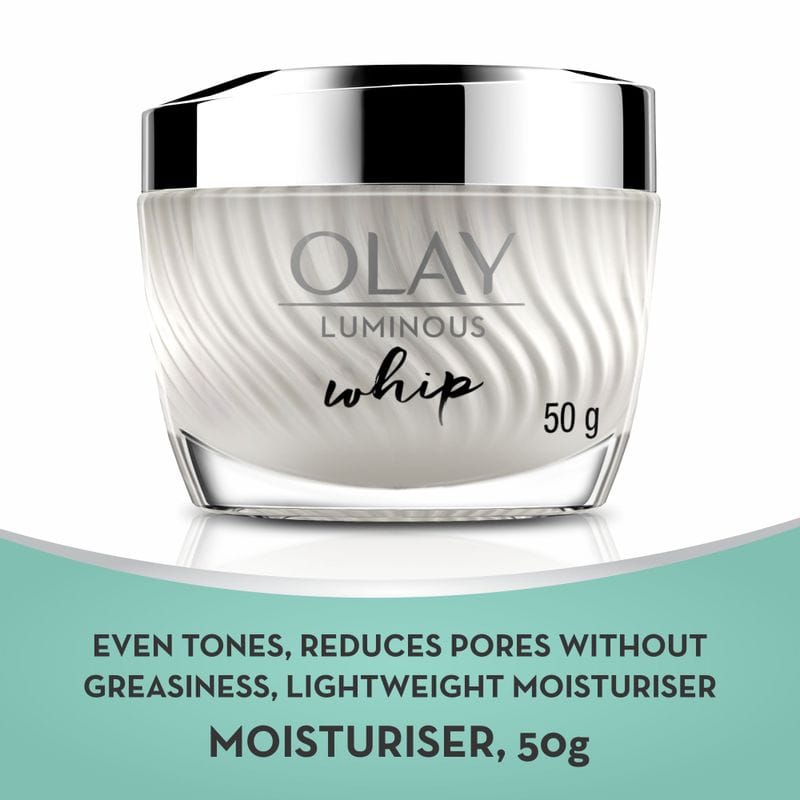 Olay - Luminous Whip Light AS Air Finish Active Moisturiser All Day (Non SPF) (50gm) - BEAUTY BRATS