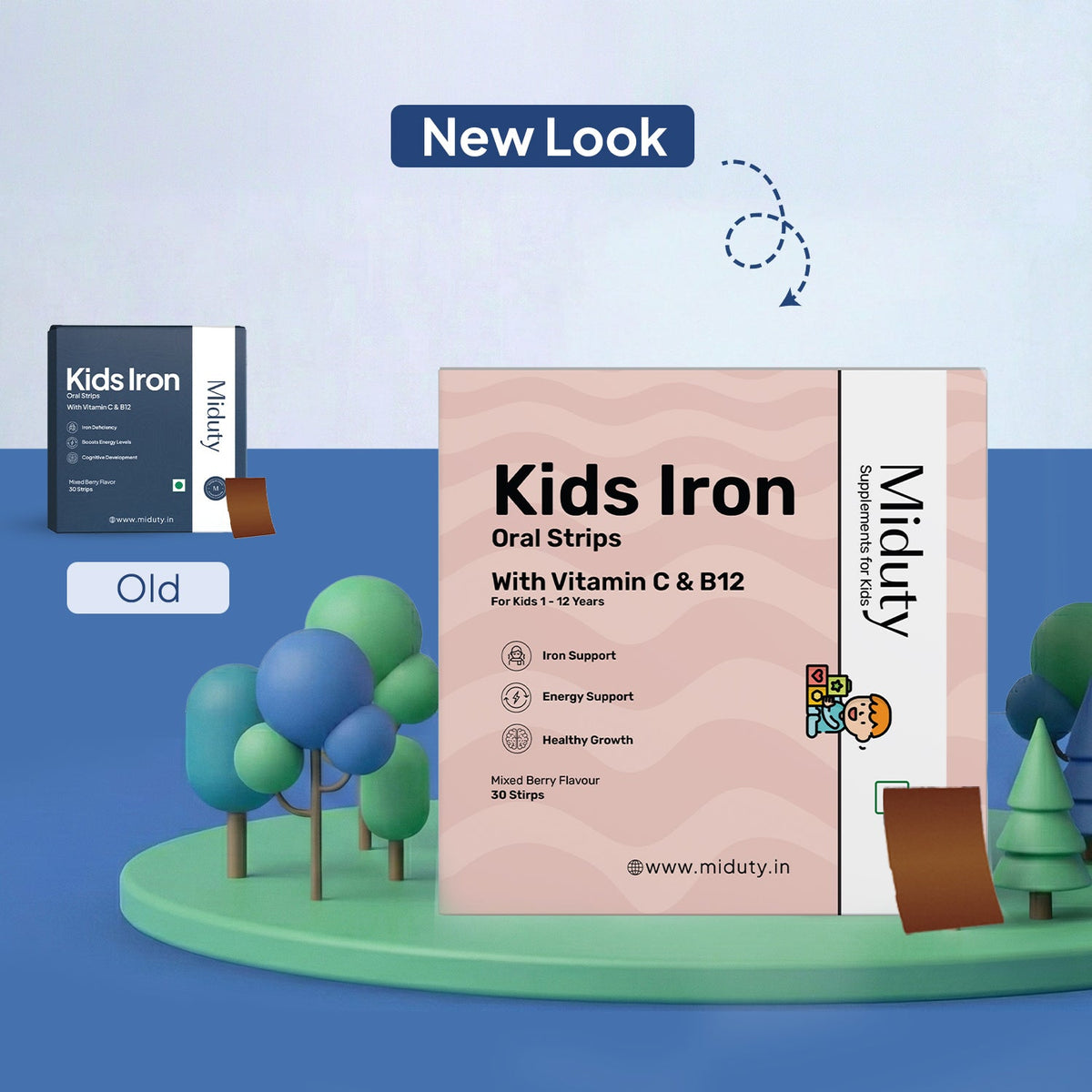 Miduty KIDS IRON STRIPS