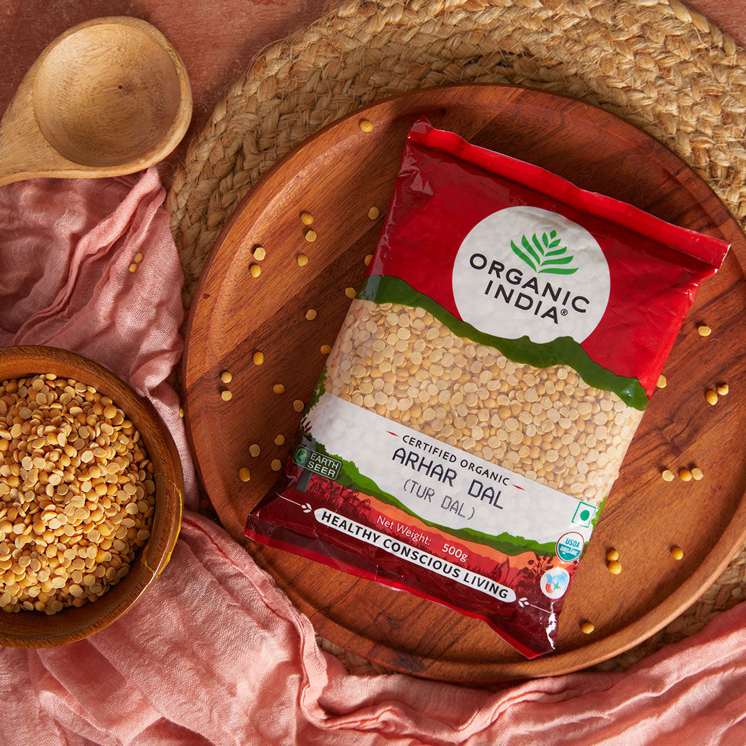 Organic India unpolished Toor Dal 1 kg
