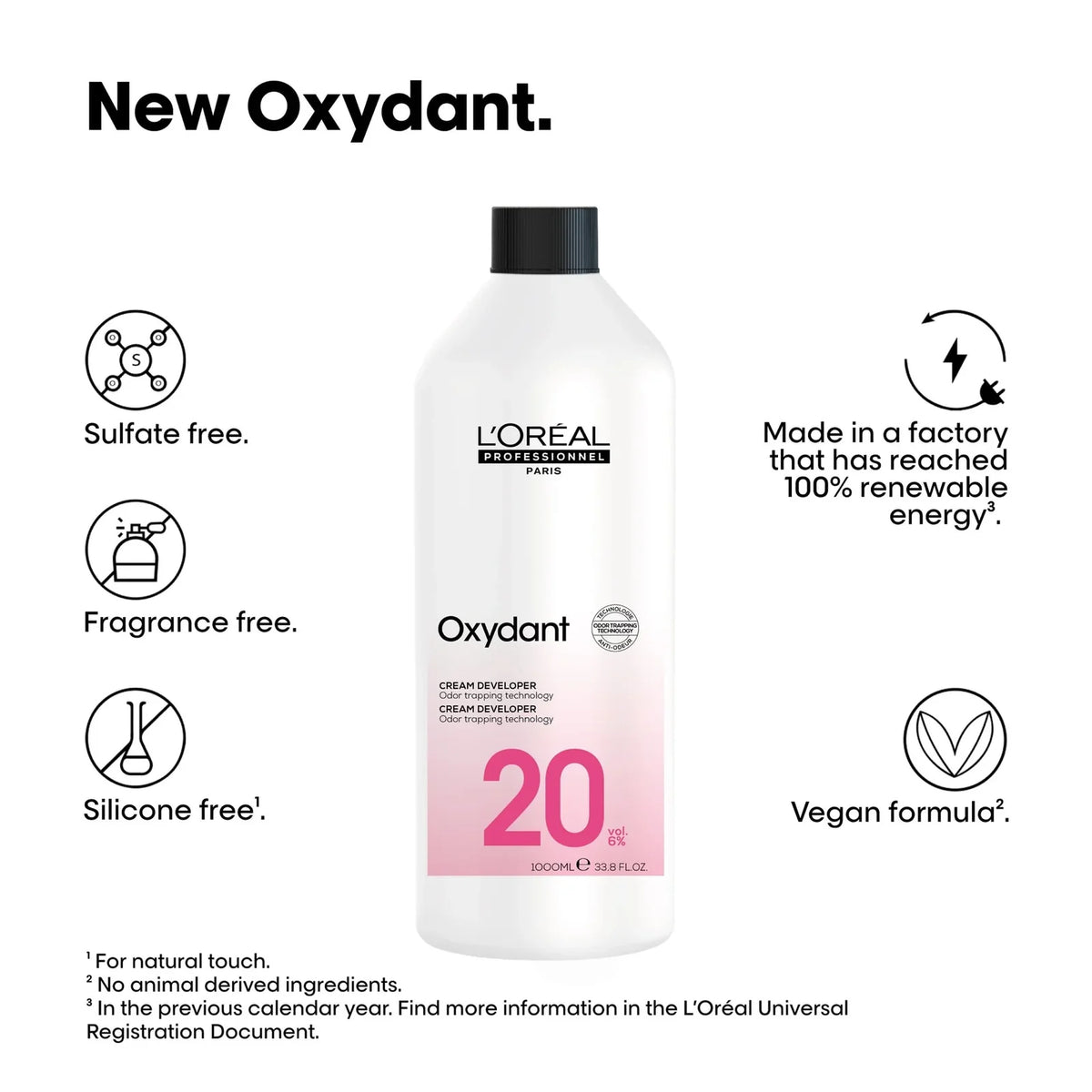 Loreal Professionnel Loreal Oxydant Creme 20 Vol 6% Developer-1000ml