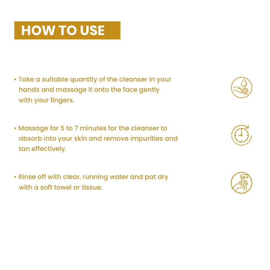 Ozone D-Tan Facial Cleanser (250gm)