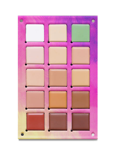 Recode Beauty Concealer, Colour Corrector & Contour Palette - 52 G