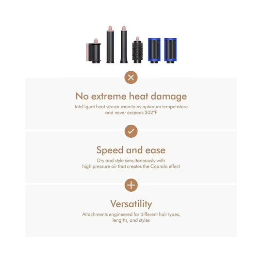 Dyson - Airwrap Hair Styler Complete Set Blue Blush