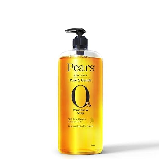 Pears - Pure & Gentle Body Wash 0% Parabens & Soap (750ML) - BEAUTY BRATS