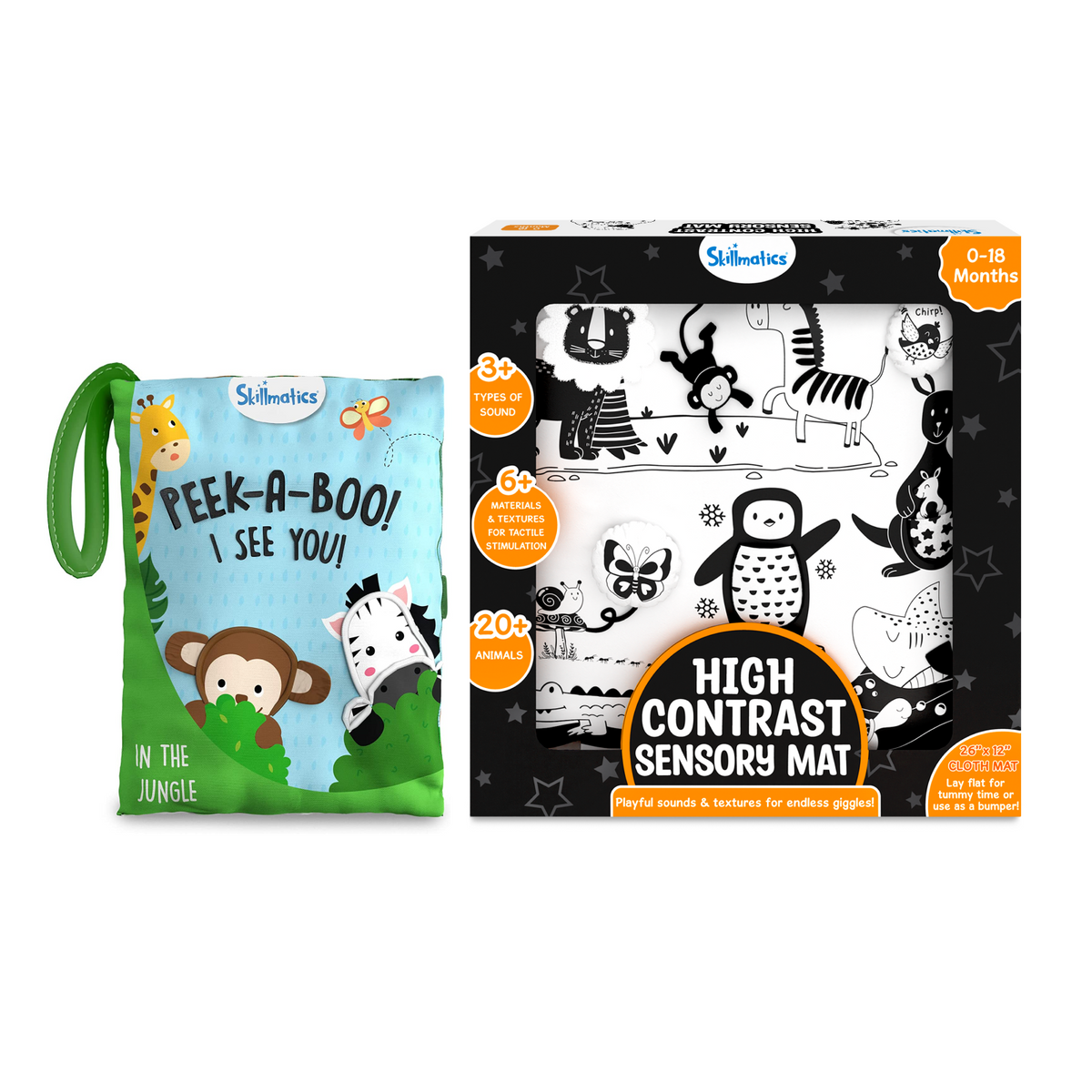 Skillmatics Touch & Tickle Time Bundle (Ages 0-3)