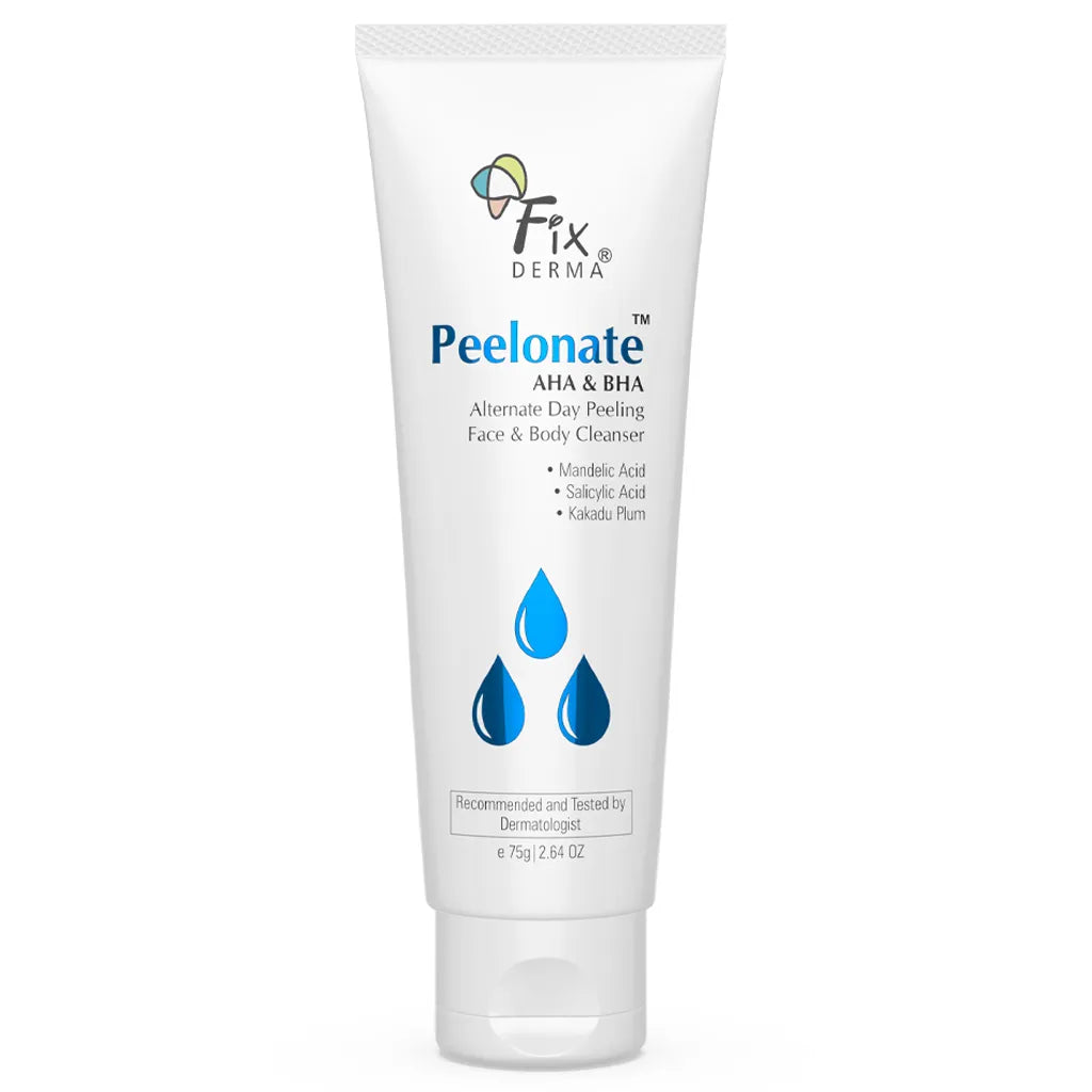 Fixderma - Peelonate AHA & BHA - Exfoliating cleanser for face and body