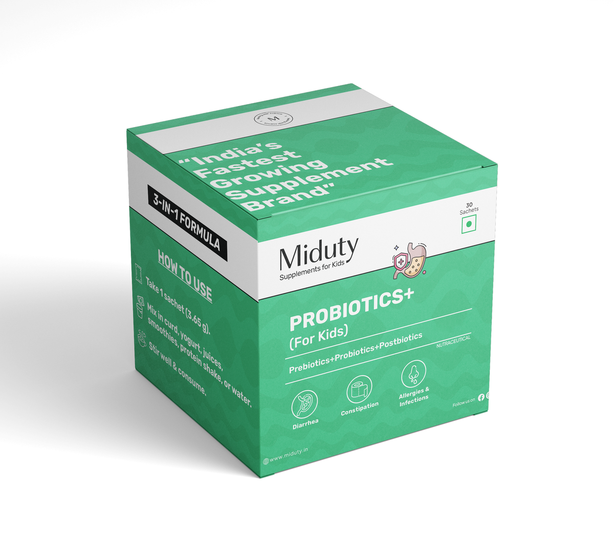Miduty PROBIOTICS+ (For Kids)