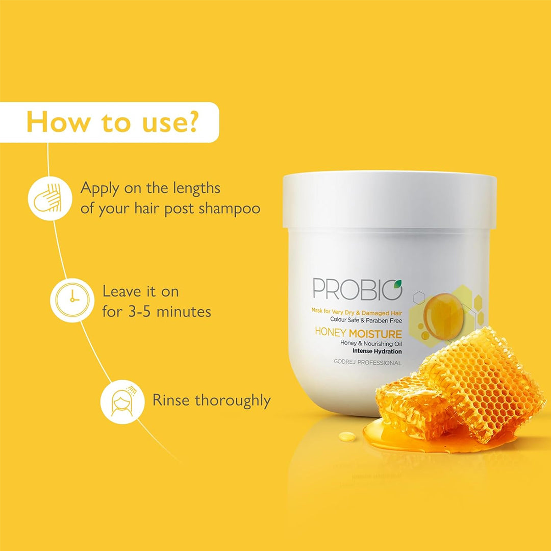 Godrej Professional Honey Moisture Shampoo 250g (probio)
