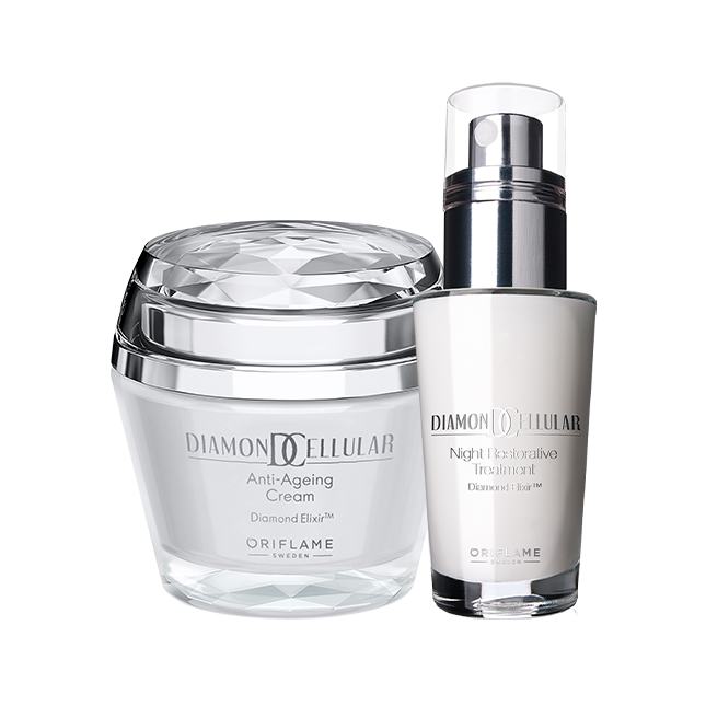 Oriflame Diamond Cellular Anti Ageing Cream Combo