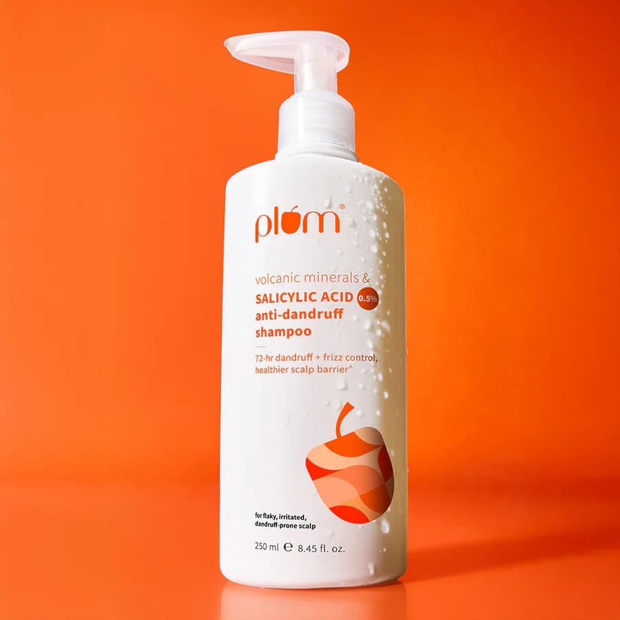 Plum - Volcanic Minerals & Salicylic Acid 0.5% Anti - Dandruff Shampoo (250ML)