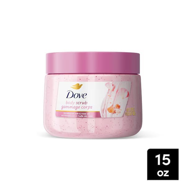 Dove - Body Scrub Gommage Corps Himalayan Salt & Rose Oil (425g)